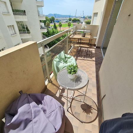 Gregbnb - T2 Pleine Ville - Climatise - Balcon - 1 툴롱 외부 사진